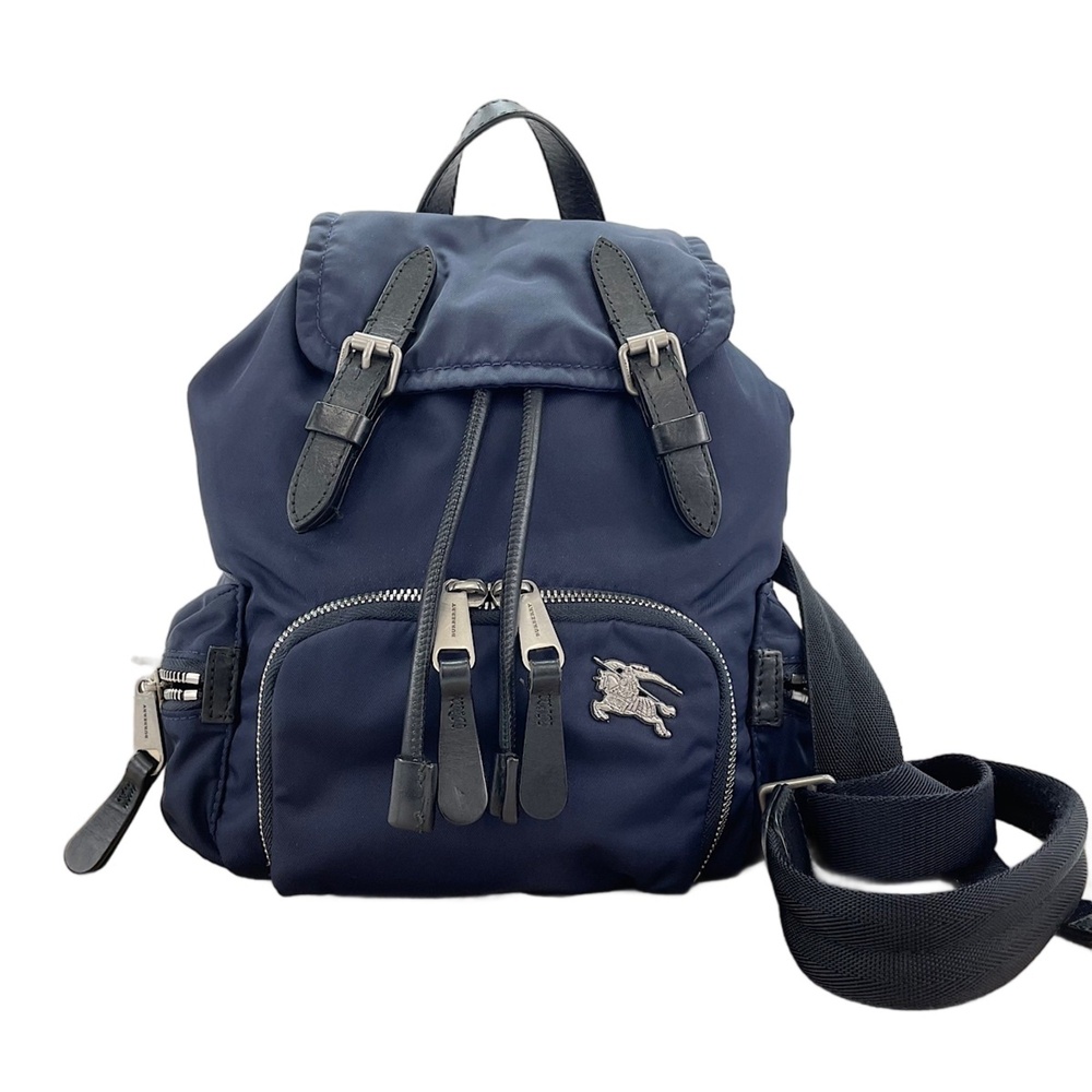 Burberry Small Backpack, Navy